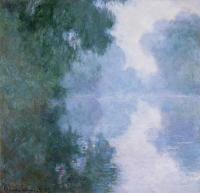 Monet, Claude Oscar - Arm of the Seine near Giverny in the Fog